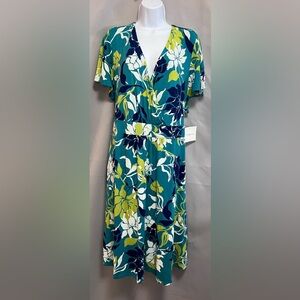 Croft Barrow Dress Summer‎ Spring Floral Multicolor Floral Plus 3x NWT